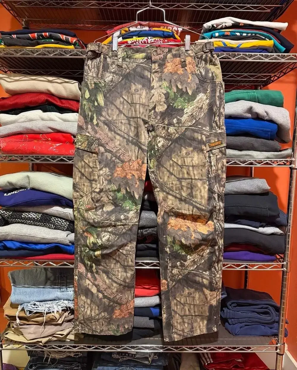 Trailcrest Mossy Oak Camouflage Cargo Hunting Pants Large